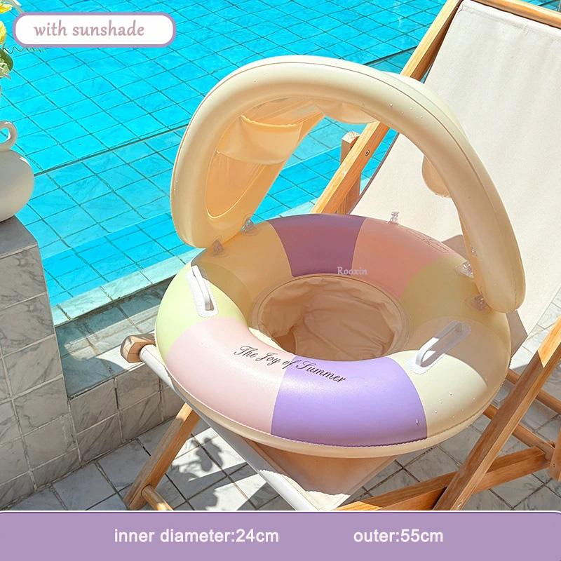 1pc Outdoor Sport Inflatable Swimming Ring PVC Swim Circle Pool Float Seat