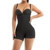 Women's Solid Color Side-pull Hip-lifting Tummy-tightening Large Size Body-shaping Bodysuit Hip-tightening Waist Tights