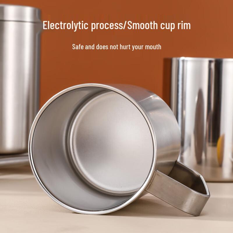 Shangqi Stainless Steel Insulated Square Handle Mug