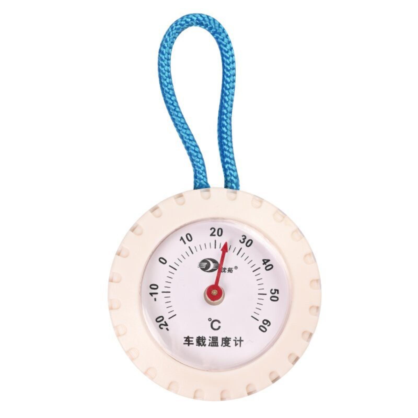 

Car Home & Indoor Refrigerator Vehicle Dry & Wet Pet & Reptile Temperature Gauge One Size білий