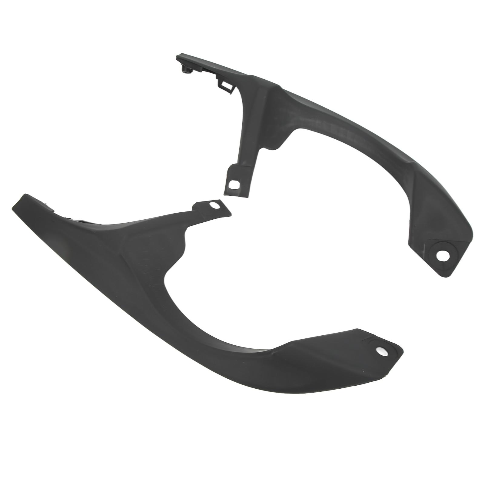 

2pcs Matte Black Tail Throat Frame Cover Exhaust Muffler Tail Pipe Trim Replacement for Civic 11th