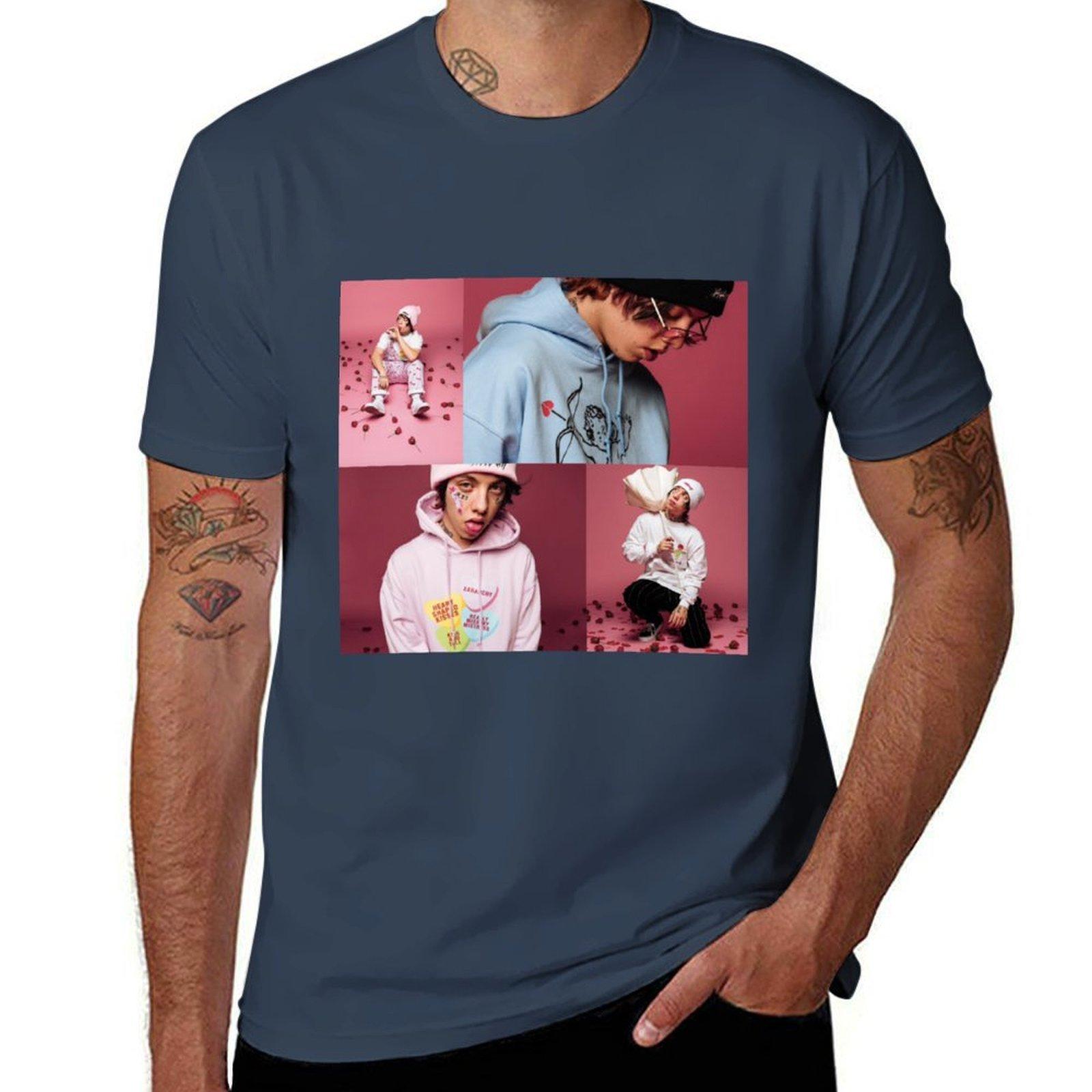 Lil Xan Merch Tshirt Stylish Print Short Sleeve Tee S