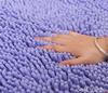 Chenille Bathroom Mat Non Slip Bath Mat Super Soft Absorbent Bathroom Rug Machine Washable Non-slip Fur Rug Coral Velvet Carpet