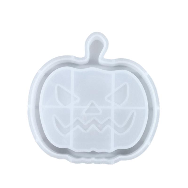 Silicone Resin Mold Resin Tray Molds Halloween Series Silicone Plate Molds Suitable for Crafting and Table Decoration