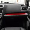Real Soft Carbon Fiber Sticker For Subaru Legacy Outback 2015 2016 2017 2018 2019 LHD Car Driver Co-pilot Dashboard Accessories
