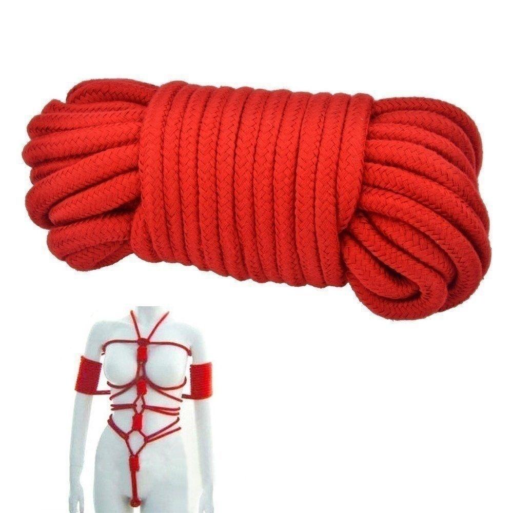 5/10m Adult Sexy Cotton Bondage Rope Fantasy Play Strap Restraint Fetish Sex Toy