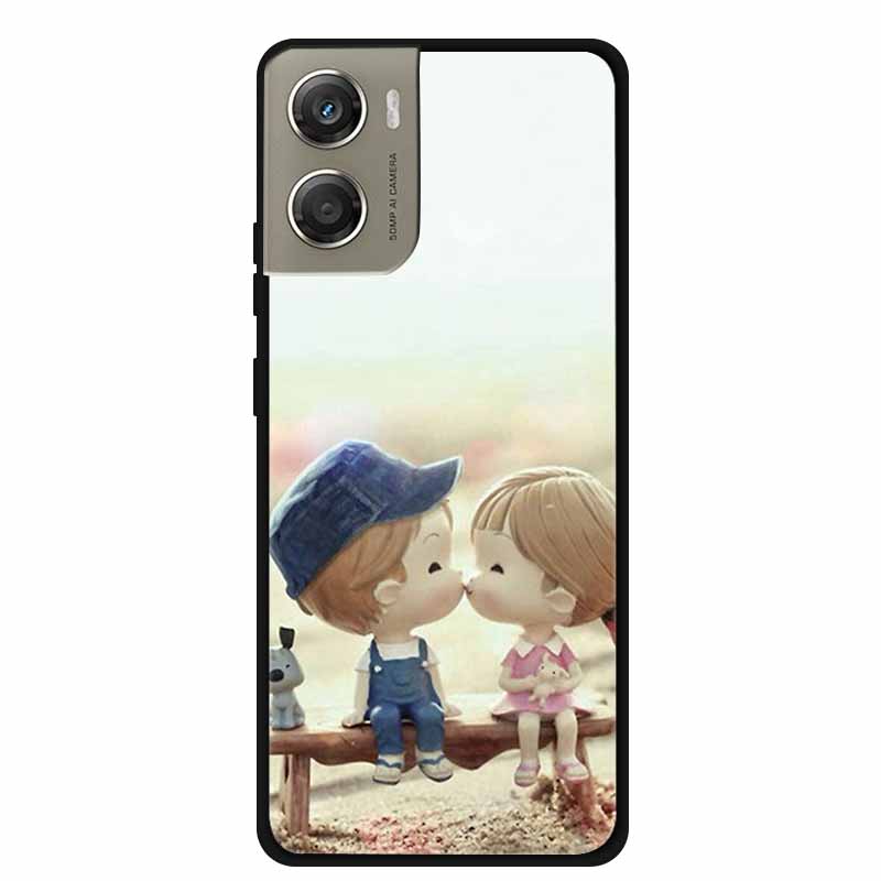 Para Motorola Moto G06 Funda de Batería Degradado de Color Funda de Teléfono de Silicona Suave para Moto G06 Power 6.88" Bolsa de TPU Cubierta Trasera Protectora