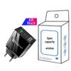 58W Dual Fast Charger with 2PD & QC3.0 for EU/US/UK/KR/AU