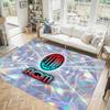 AC Milan Design Crystal Velvet Carpet Cozy Non?Slip Printed Rug For Bedroom Living Room Entrance