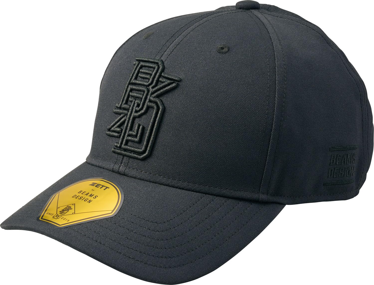 

ZETT Бейсбол ZETT от BEAMS Черный x Черный Свободный размер BH79505 Шляпа, ДИЗАЙН, (1919), (56.0см - 60.0см),