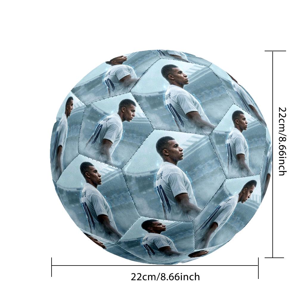 Mbappé Soccer Ball Size 5 Football Machine-Stitched Indoor Outdoor Universal Football for Football Accessories