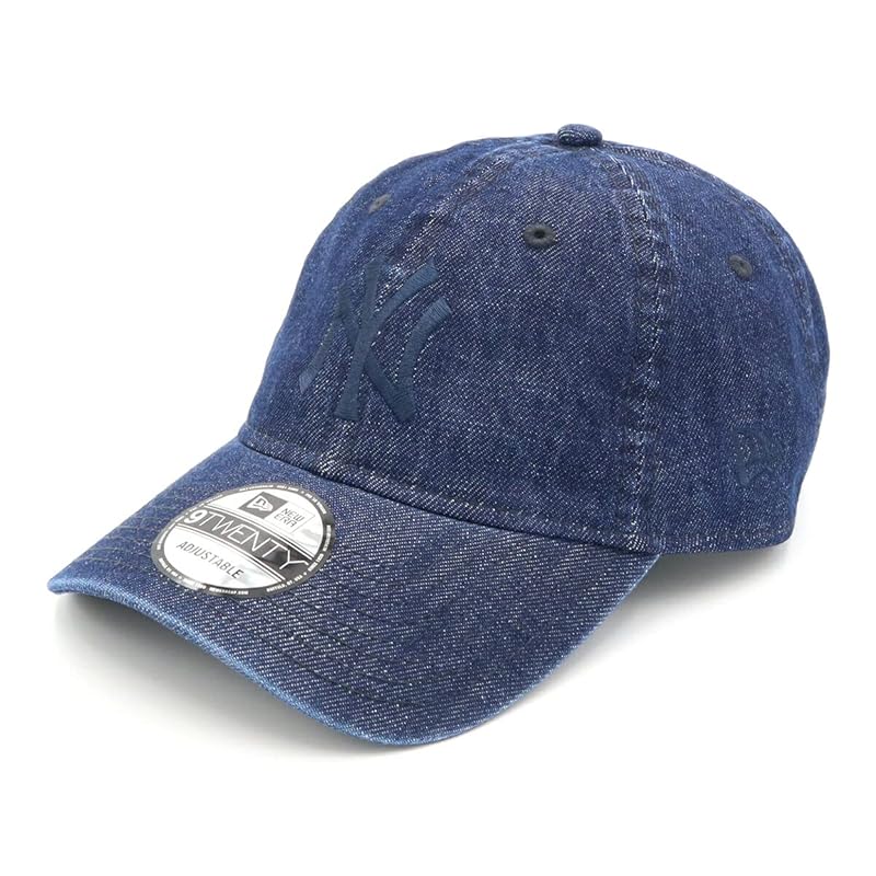 

[New Era] cap 9TWENTY low cap MLB NY indigo denim M/L 920 WASHED NEYYAN INDDENIM MNVY 25J