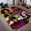 Custom Name,Tokio Hotel Home Sofa Decoration for Living Room & Bedroom, Non‑Slip Play Flannel Floor Mat for Game Room
