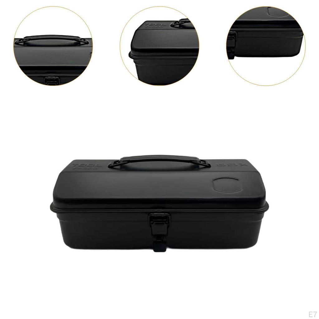 Heavy-Duty Portable Tool Chest with Secure Locking Mechanism
