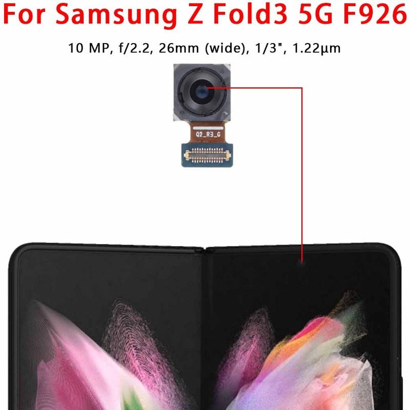 Selfie Camera For Samsung Galaxy Z Fold2 Fold3 Fold4 Fold5 Fold6 5G F916 F926 Frontal Front Camera Module Facing Spare Parts