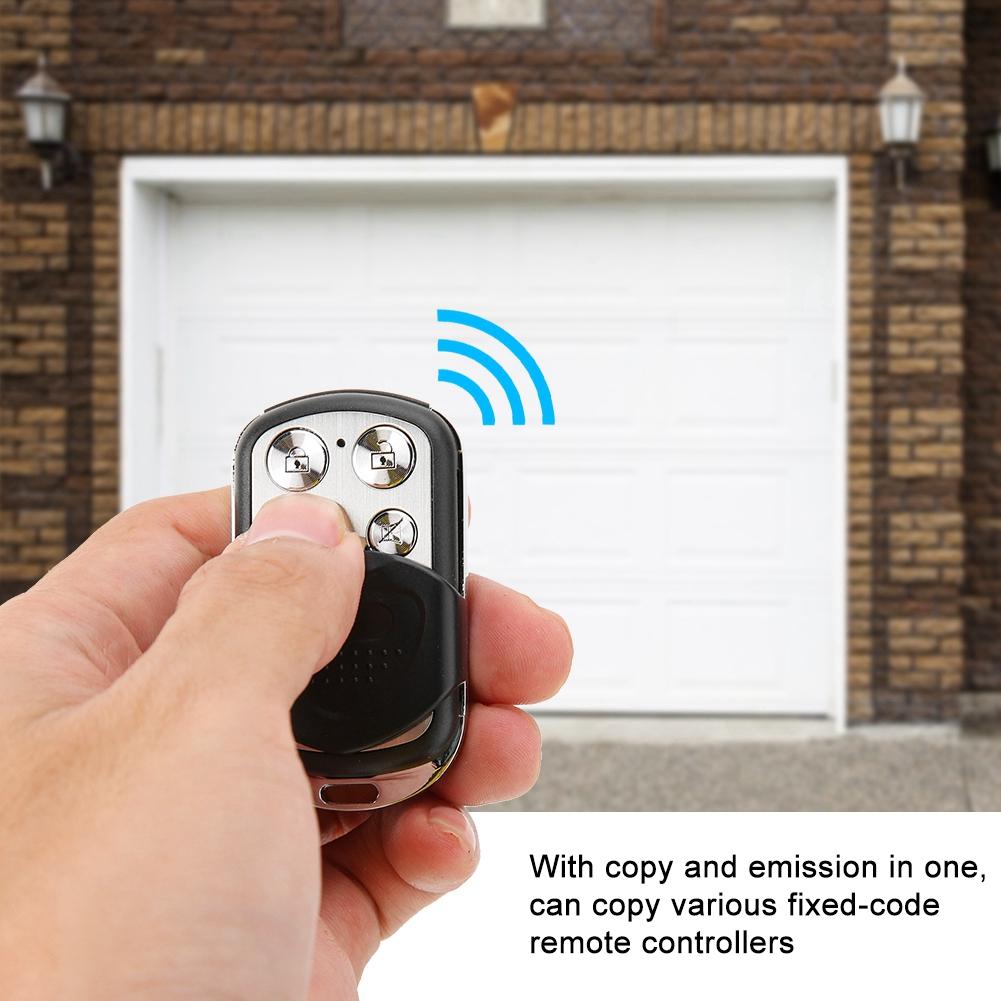 Drahtloses Klonen Festcode Elektrische Tür Sicherheit Fernbedienung Schlüsselanhänger(315 330 433MHz)