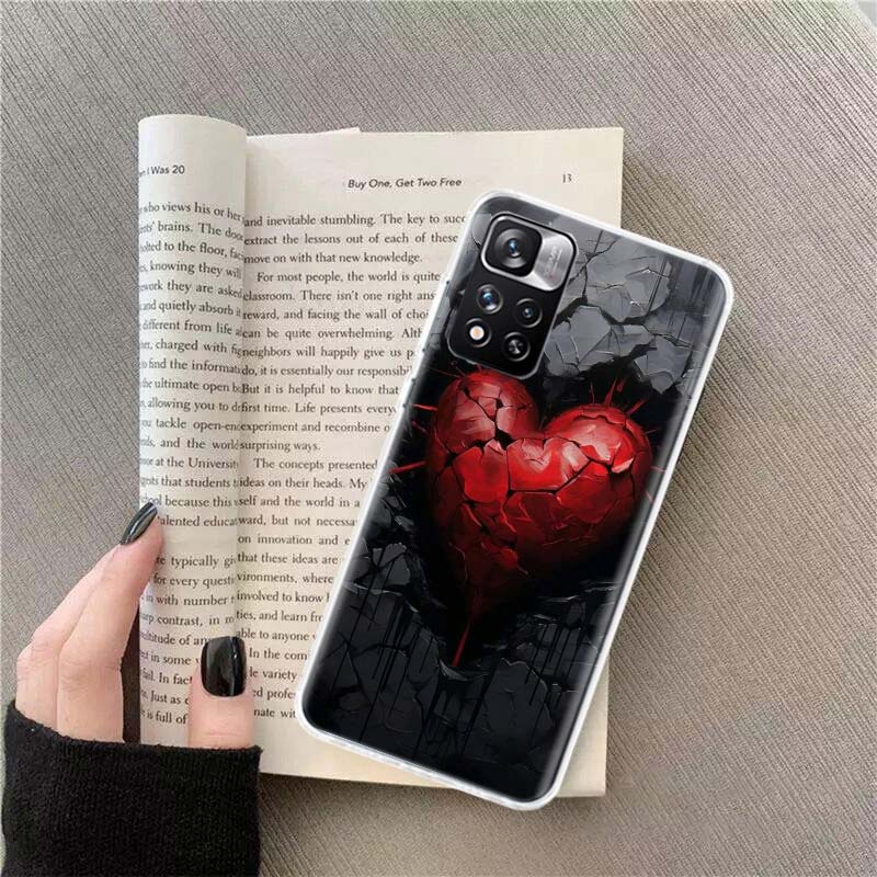 

This is Love And A Heart Phone Case For Redmi Note 13 12 Pro Plus 14 15 Pro 5G 11 11T 11E 11S 10 Pro 10S 9 9S Cover Cell Clear T Redmi Note 12 Pro 4G