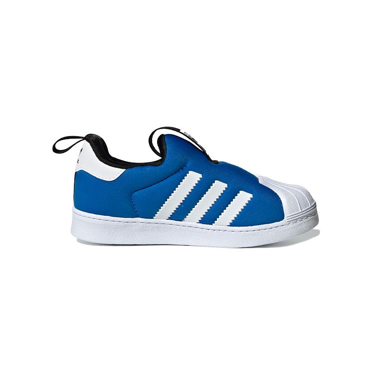 adidas Originals SUPERSTAR 360 I Tessuto Comode Basse Scarpe per Bambini Piccoli Blu Bianco Neonati e Bambini Piccoli S74740