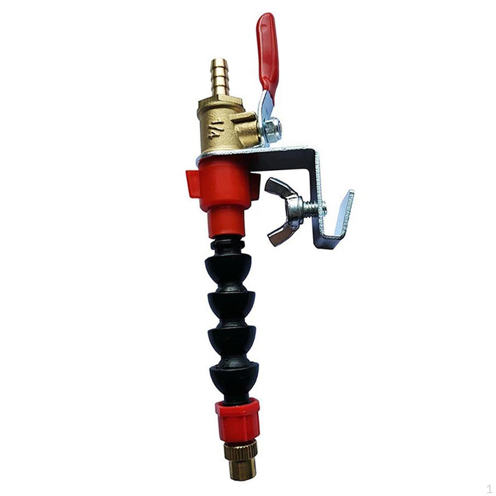 Misting System Water Sprayer, Coolant Dustproof, Sprinkler Nozzle Dust Cleaning
