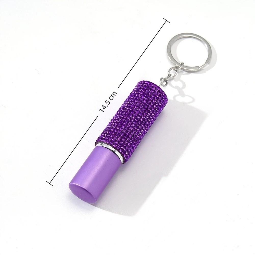 Empty Perfume Bottle Mini Key Ring Portable Spray Bottle Keychain Keychain Accessories
