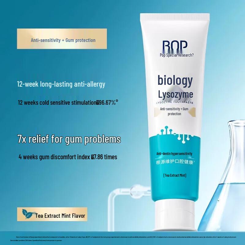 bop Bio-Lysozyme Dual-Action Toothpaste