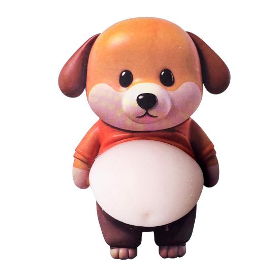 Stress Relief Toy High Viscosity Adhesive No Trace Removal Dual-Purpose Pinch Squeeze Anti-Collision Sticker Silicone