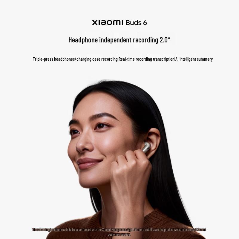 Xiaomi Buds 6 Semi In-ear Bluetooth Earbuds