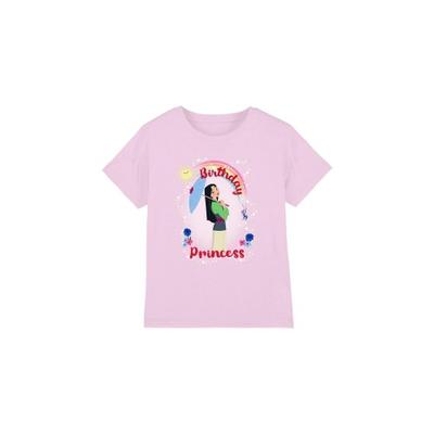 Childrens/Kids Birthday Princess And Her Lucky Cricket T-Shirt