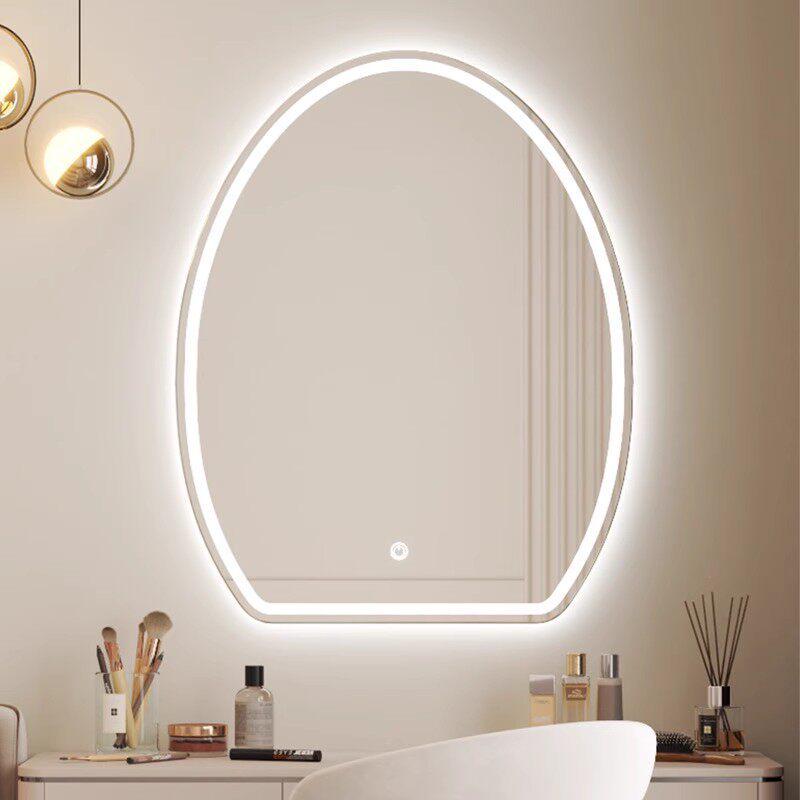 Smart LED Vanity Mirror - Wall-Mounted Dressing Table for Bedroom