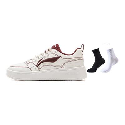 Yuanbao Moda Casual Suave Elástico Ligero Zapatillas de Estudiante Antideslizantes Amortiguadoras Duraderas Zapatillas de Skate de Caña Baja Zapatillas de Mujer AGCV144-4