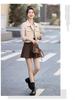 Women’s Trendy Hong Kong & Korean Style Sheepskin Leather Jacket