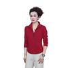 2026 Spring Women's Long-Sleeve Stand Collar Sweatshirt - Casual, Age-Reducing, Fashionable Mom Wear