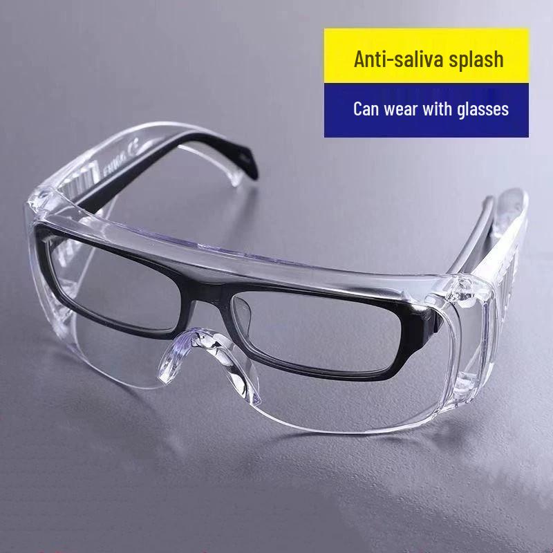 Transparent Anti-fog UV Blue Light Blocking Glasses for Water Festivals and Laboratory Protection