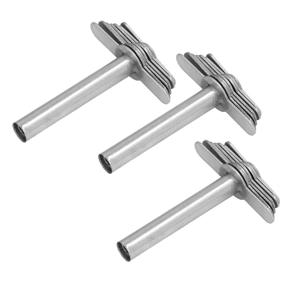3Pcs Cork Borer Set Stainless Steel Manual Rubber Stopper Borer Tool for Laboratory Experiments