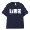Rapper Playboi Carti Same Style I AM MUSIC Print T-shirt Women Fashion Hip Hop Opium T Shirts Oversized T Shirt Tops
