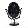 European Style Black Butterfly Dressing Mirror Rotatable Desktop Makeup Mirror  Bathroom