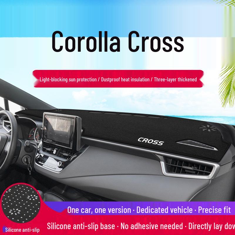 Mata Przeciwsłoneczna na Konsolę Środkową do Toyota Corolla - Ochrona i Dekoracja Wnętrza