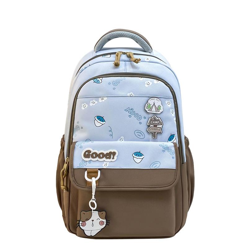 Schoolbag New Student Children's School Bag 1-1 Sixth Grade Cute Boys and Girls Backpack Lightweight Burden Reduction Large Capacity Backpack