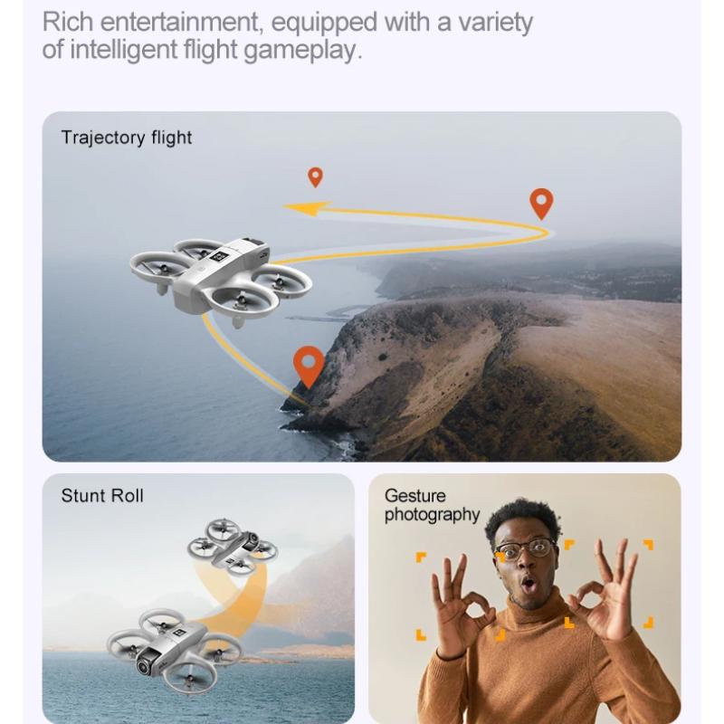 NY Original GT3 Drone 8K WIFI GPS Profesjonell HD Luftfotografering Fjernkontroll Fly HD Dobbeltkamera Quadcopter Leker UAV