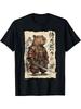 Samurai Capybara Japanese Art Vintage Graphic | Funny Animal T-Shirt 2026 Trendy