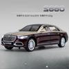 1:24 Modelů aut Mercedes Benz Maybach GLS600 z lehkých slitin Diecast Hračka Auto Simulace Zvuku & Světla Vozidla Hračky Model Dárky Pro Děti