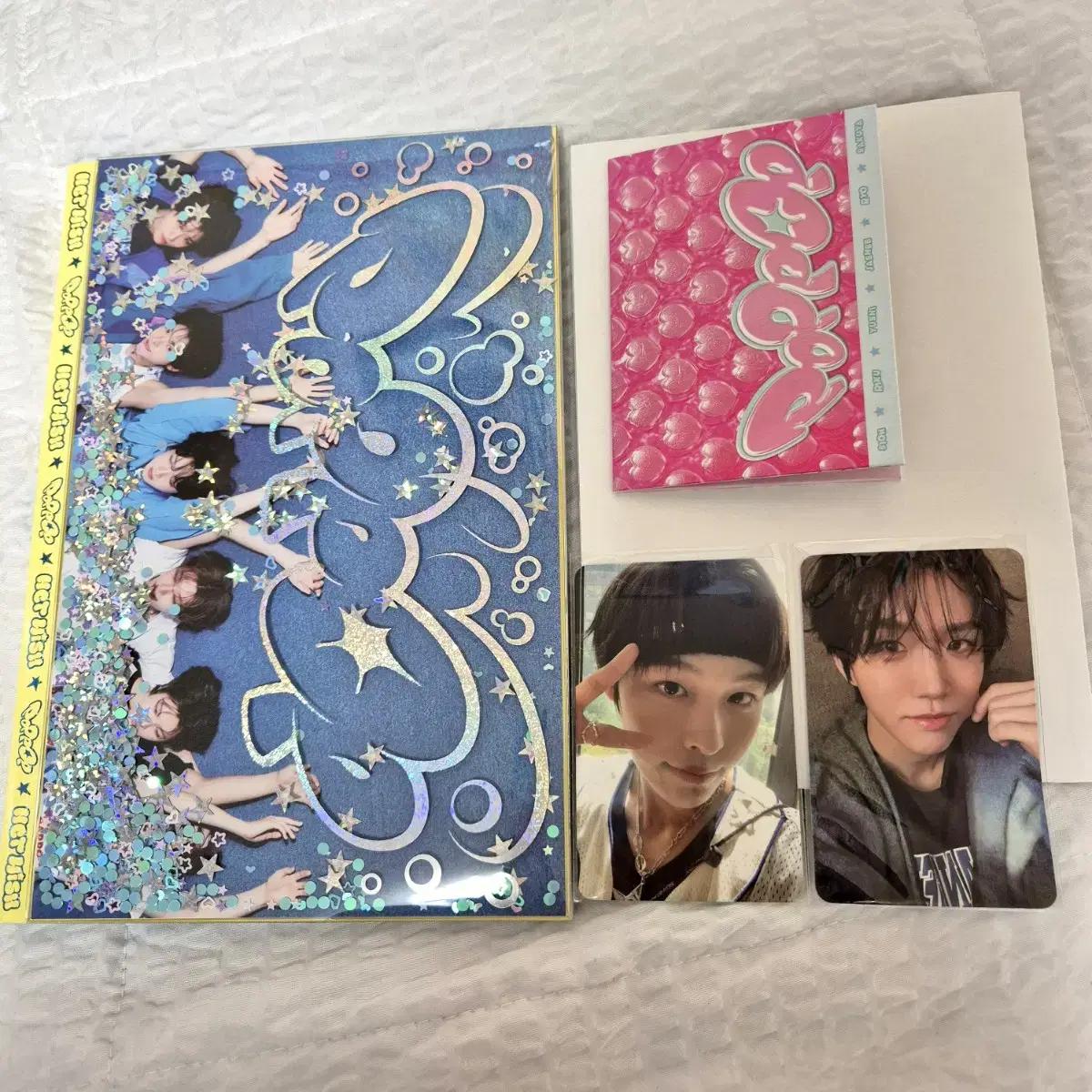 

Ncitywish Поп-фотобук Выпущенный альбом Рику Издание ограниченного тиража для первого тиража Фотокарточка