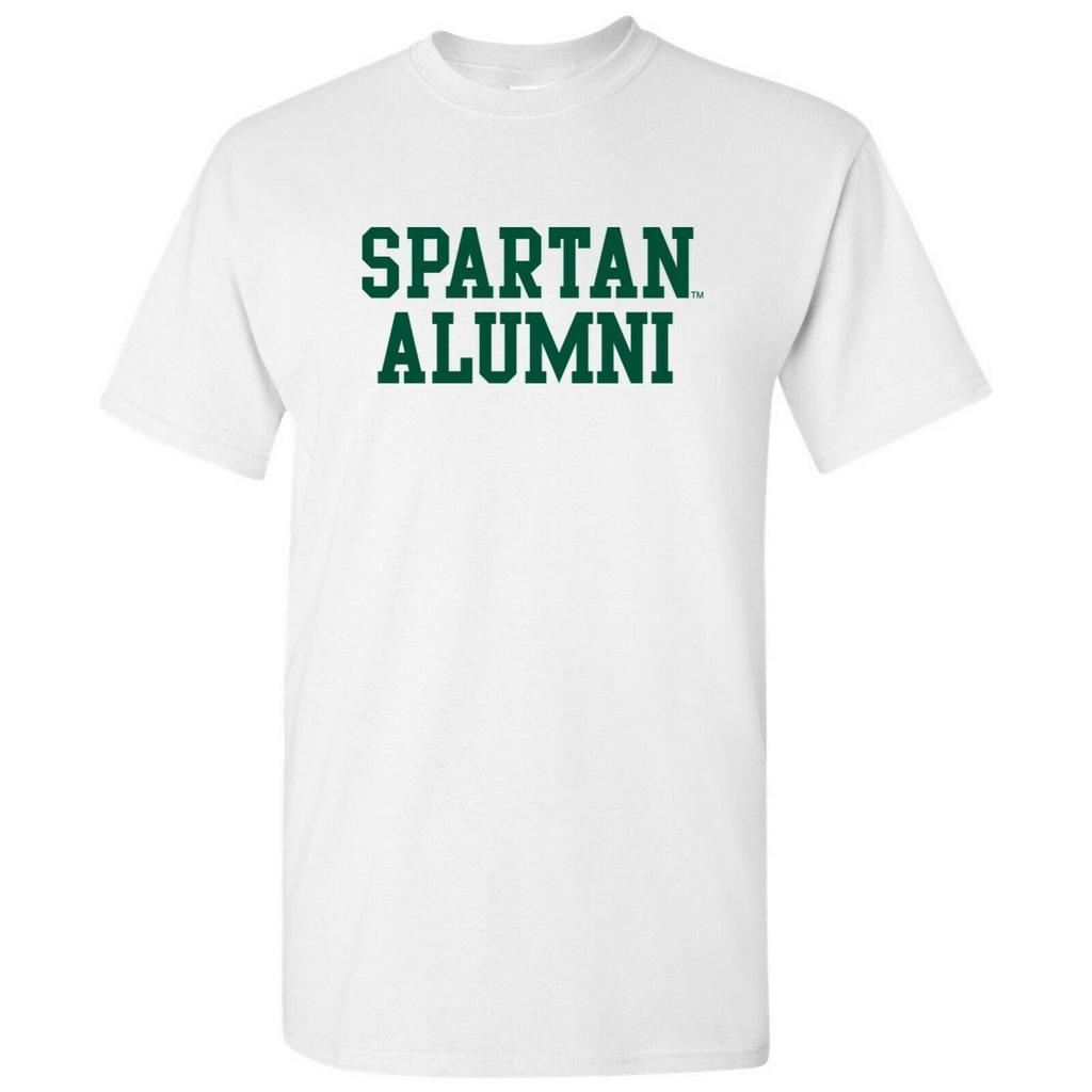 Unisexové tričko Michigan State Spartans Basic Block Alumni