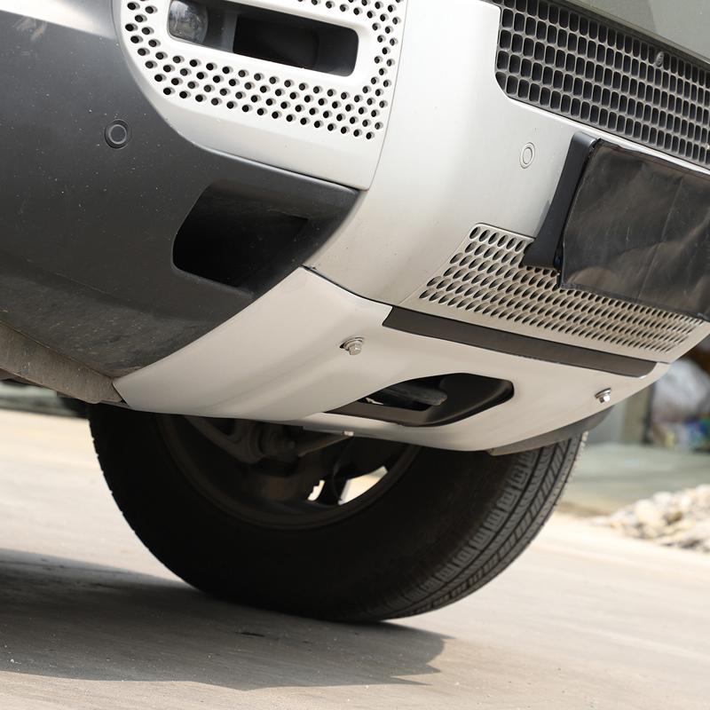 For Land Rover Defender 90 110 2020-2026 Stainless Steel Car Front Bumper Skid Protector Guard Plate Cover Car Accessories