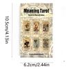 Meaning Tarot Card A 78 Cards Classic Design for Beginners & Pro ,Ideal for Divination, Meditation Halloween and Christmas Games