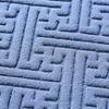 Inyahome Hotel Floor Towel Mat White Red Blue Carpet SPA Bath Room Mat 100% Cotton High Quality Whole Sale Thicken Bathtub Decor