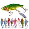 Rotating Fishing with Grooved Treble Hook for and Topmouth Culter, Artificial
