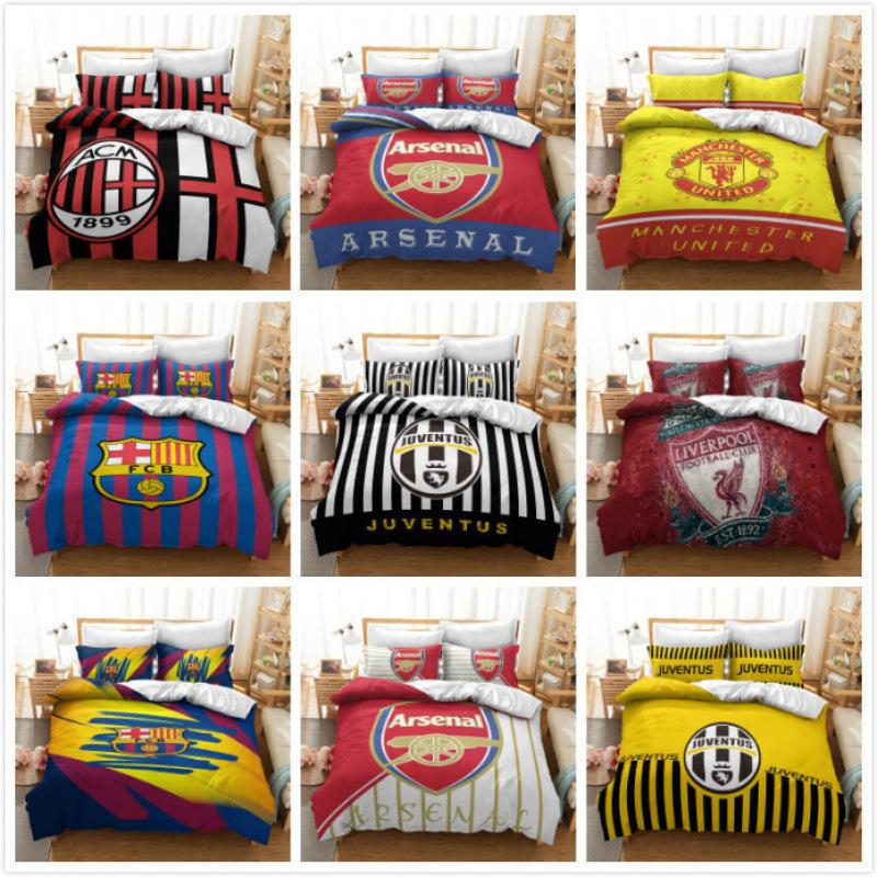 Team Logo Series Bedding Three-piece Home Textile Set