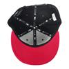 New Era 9FIFTY NE400 Snapback Baseball Solid with 99HeadwearShop Free Size Men's Cap, Color, Sticker, Unisex, Two-Tone Black/Scarlet/Red, [Used]
