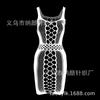 Sex Underwear Transparent Hollow Sexy Net Socks Women's Stockings Tight Net Clothes One-piece Suspender Hip Skirt